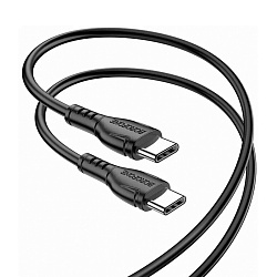 Дата-кабель Borofone BX51 Type-C to Type-C 1 м, чёрный