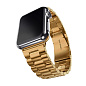 Браслет для Apple Watch 38 / 40 / 41 / 42mm сталь золотой