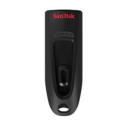USB-флешка SanDisk Ultra 128 ГБ (USB 3.0) чёрный