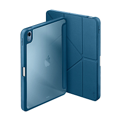 Чехол-книжка c отделением под стилус UNIQ Moven для Apple iPad 10.9" (2022) / Apple iPad 11 (2025) полиуретан, поликарбонат, синий