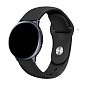Спортивный ремешок для Samsung Watch 20mm силикон чёрный