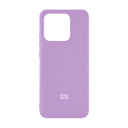 Клип-кейс (накладка) Silicone cover закрытый для Xiaomi Redmi 10A силикон, лавандовый