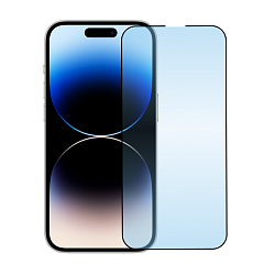 Защитное стекло Mocoll Sapphire 2.5D для Apple iPhone 14 Pro, черная рамка