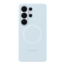 Клип-кейс (накладка) Samsung Silicone Magnet Case для Samsung Galaxy S26 Ultra силикон, голубой