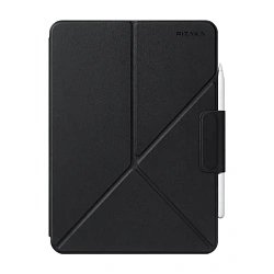 Чехол-книжка Pitaka MagEZ Folio 2 для Apple iPad Pro 13" (2024 / 2025)  полиуретан, чёрный