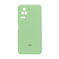 Клип-кейс (накладка) для Xiaomi Poco F4 силикон, зелёный