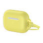 Кобура Baseus Jelly Lanyard для Apple AirPods Pro силикон, жёлтый - 2