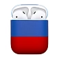 Беспроводные наушники Apple AirPods 2 с зарядным футляром "Флаг РФ" (9016, 5005, 3028)