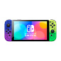 Игровая приставка Nintendo Switch OLED 64 ГБ жёлто-фиолетовый (Splatoon)