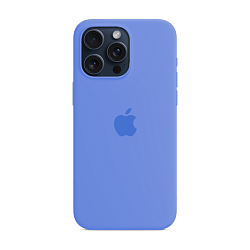 Клип-кейс (накладка) Silicone Case для Apple iPhone 15 Pro Max силикон, лавандовый