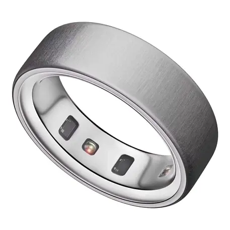 Умное кольцо Oura Ring 4 серебристый матовый (размер 9 (19mm)) - 2