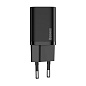 Сетевое зарядное устройство Baseus Super Si Quick Charger 20 Вт чёрный - 2