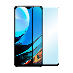 Защитное стекло Mocoll 2.5D для Xiaomi Redmi 9 / Redmi 9T / Poco M3, черная рамка