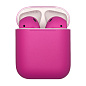 Беспроводные наушники Apple AirPods 2 с зарядным футляром фуксия матовый