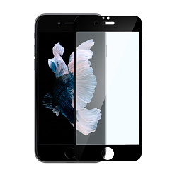 Защитное стекло 3D Premium для Apple iPhone 6 Plus / 6s Plus, черная рамка