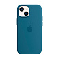 Клип-кейс (накладка) Silicone Case для Apple iPhone 13 силикон, синий
