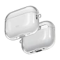 Кобура UNIQ Glase для Apple AirPods Pro 3 термополиуретан, прозрачный