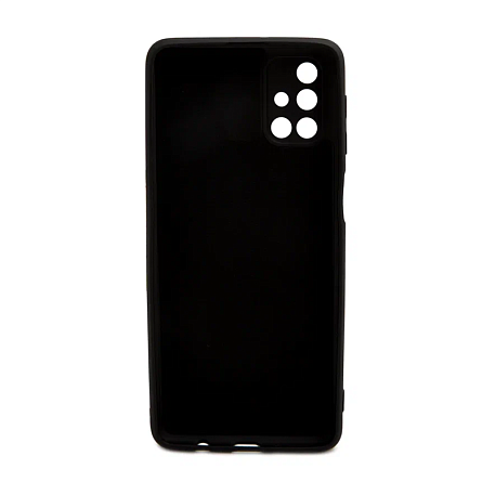 Клип-кейс (накладка) для Samsung Galaxy M31S силикон, чёрный матовый - 2