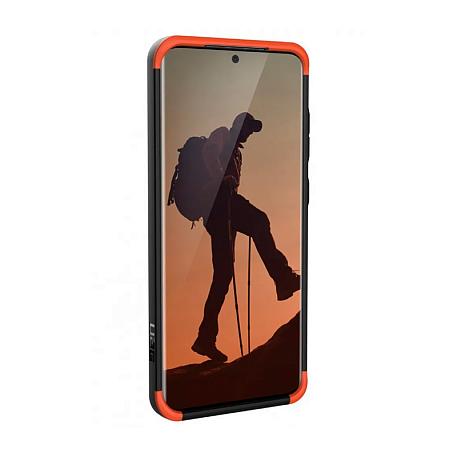 Клип-кейс (накладка) UAG Civilian для Samsung Galaxy S20 поликарбонат, чёрный - 3