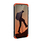 Клип-кейс (накладка) UAG Civilian для Samsung Galaxy S20 поликарбонат, чёрный - 3