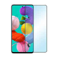 Защитное стекло Mocoll 2.5D для Samsung Galaxy A51 / M31s, черная рамка