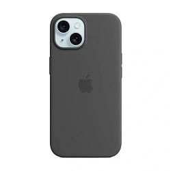 Клип-кейс (накладка) Apple Silicone Case MagSafe для Apple iPhone 15 силикон, Clay