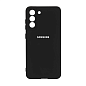 Клип-кейс (накладка) для Samsung Galaxy S21 FE силикон, чёрный