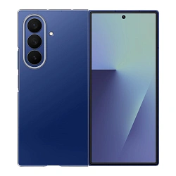 Клип-кейс (накладка) Samsung Clear Case для Samsung Galaxy Z Fold 7 полиуретан, поликарбонат, алюминий, прозрачный