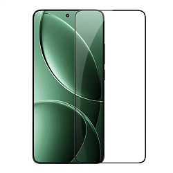 Защитное стекло 3D Premium для Xiaomi Poco F7, черная рамка