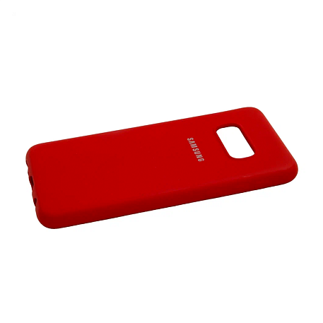 Клип-кейс (накладка) для Samsung Galaxy S10e силикон, красный - 4