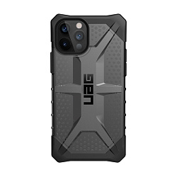 Клип-кейс (накладка) UAG Plasma для Apple iPhone 12 / 12 Pro поликарбонат, затемнённый