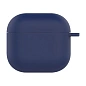 Кобура Silicon Protection Case для Apple AirPods 4 силикон, тёмно-синий