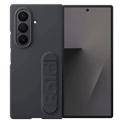 Клип-кейс (накладка) Samsung Silicone Case для Samsung Galaxy Z Fold 7 силикон, чёрный
