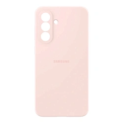 Клип-кейс (накладка) для Samsung Galaxy A56 силикон, пудровый