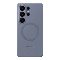 Клип-кейс (накладка) Samsung Silicone Magnet Case для Samsung Galaxy S26 Ultra силикон, сине-фиолетовый