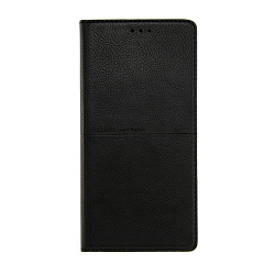Чехол-книжка Premium Rich Boss для Realme C31 искусственная кожа, чёрный