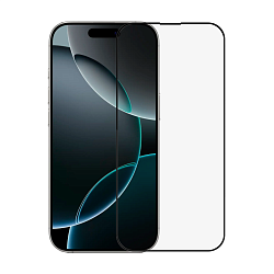Защитное стекло Mocoll 2.5D для Apple iPhone 14 Pro Max / 15 Plus / 16 Plus, черная рамка