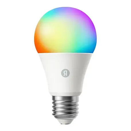 Умная лампочка Яндекс E27 YNDX-00553 (RGB+W) белый - 2