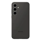 Клип-кейс (накладка) для Samsung Galaxy S24 FE силикон, чёрный