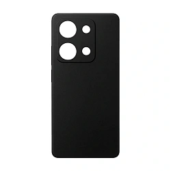 Клип-кейс (накладка) для Xiaomi Redmi Note 14S силикон, чёрный