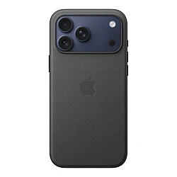 Клип-кейс (накладка) Apple TechWoven Case MagSafe для Apple iPhone 17 Pro Max полиэстровая ткань, термополиуретан, Black