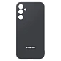 Клип-кейс (накладка) для Samsung Galaxy A35 пластик, силикон, чёрный