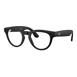 Умные очки Ray-Ban Headliner Gen 2 Matte Black, Clear Blue-Violet Light Filter, (50-23-150mm)