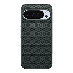 Клип-кейс (накладка) Spigen Liquid Air MagSafe для Google Pixel 10 Pro XL полиуретан, тёмно-зелёный