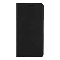 Чехол-книжка Dux Ducis Skin Pro для Xiaomi Poco F7 полиуретан, термополиуретан, чёрный