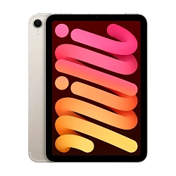 Планшет Apple iPad Mini (2024) A17 Pro Wi-Fi + Cellular 256 ГБ "сияющая звезда" (MXPX3)