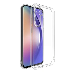 Клип-кейс (накладка) Space для Samsung Galaxy A17 / A26 полиуретан, поликарбонат, прозрачный