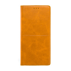 Чехол-книжка Premium Rich Boss для Xiaomi Redmi 9C искусственная кожа, светло-коричневый