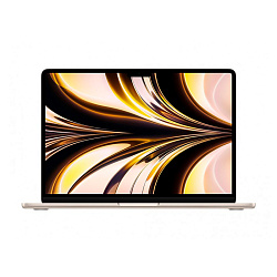 Ноутбук Apple Macbook Air 13" (2022) M2 8 ГБ, 512 ГБ SSD, "сияющая звезда" (MLY23)