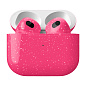 Беспроводные наушники Apple AirPods 3 with MagSafe розовый с блёстками